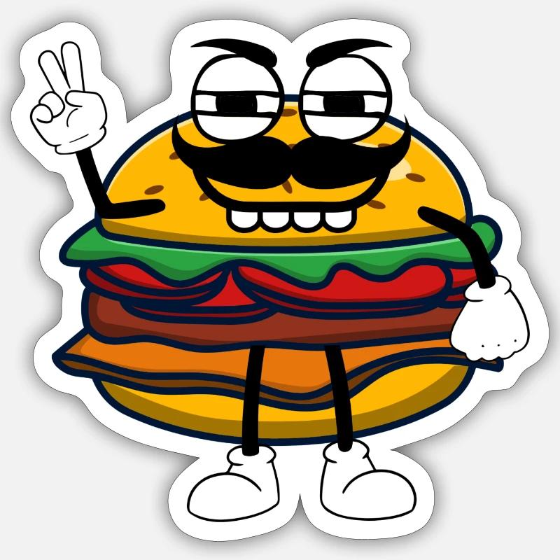 Sticker Größe S (10 x 10 cm) - 