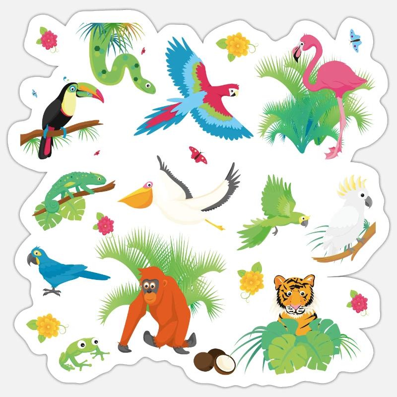 Sticker taille S (10 x 10 cm) - 