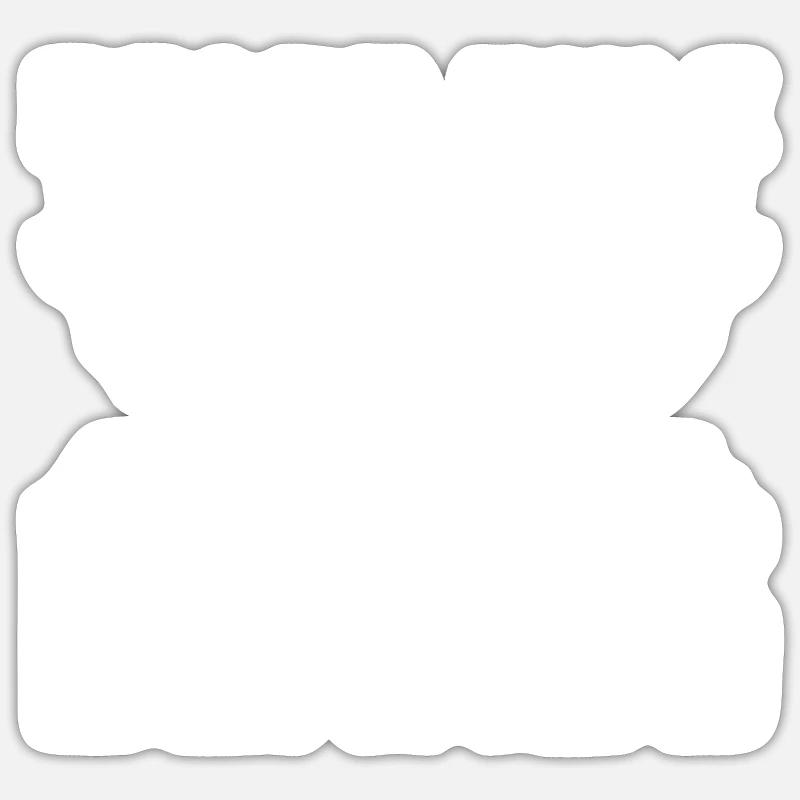 Beard Rule #59 Real Dads have Beards Sticker size S (10 x 10 cm)