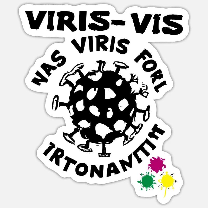 Sticker Größe S (10 x 10 cm) - 