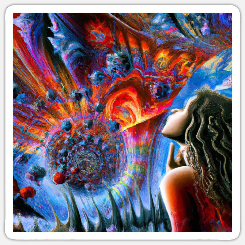 Sticker taille S (10 x 10 cm) - 