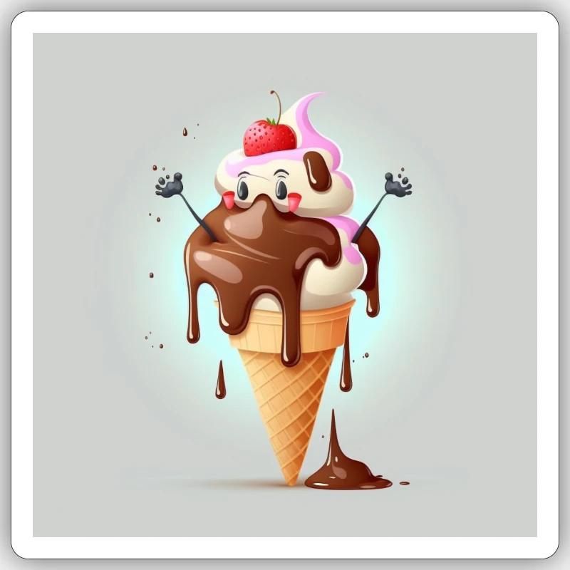 Sticker taille S (10 x 10 cm) - 