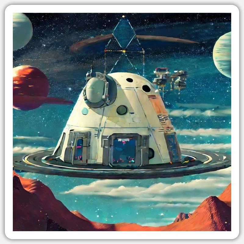 Sticker taille S (10 x 10 cm) - 