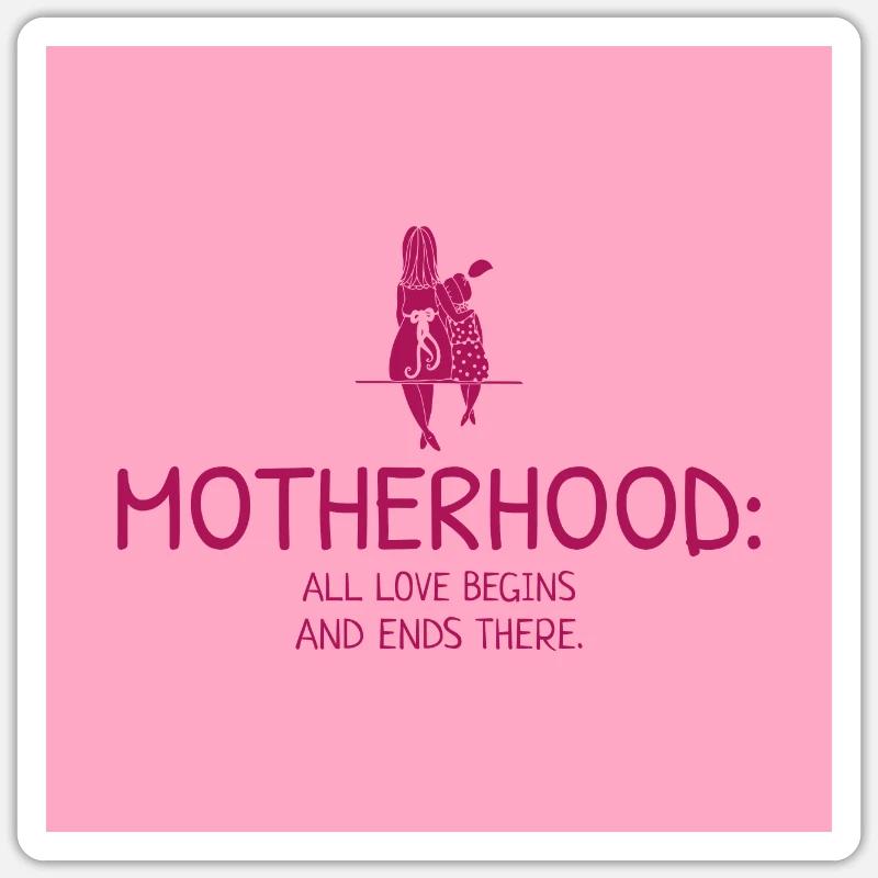 Maternité Sticker taille S (10 x 10 cm)