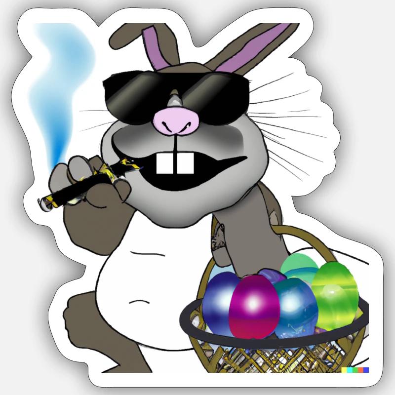 Easter 5 Sticker size S (10 x 10 cm)