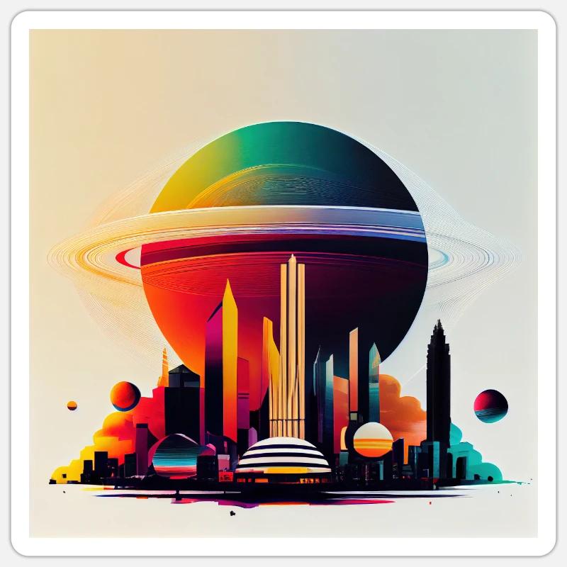 Sticker taille S (10 x 10 cm) - 