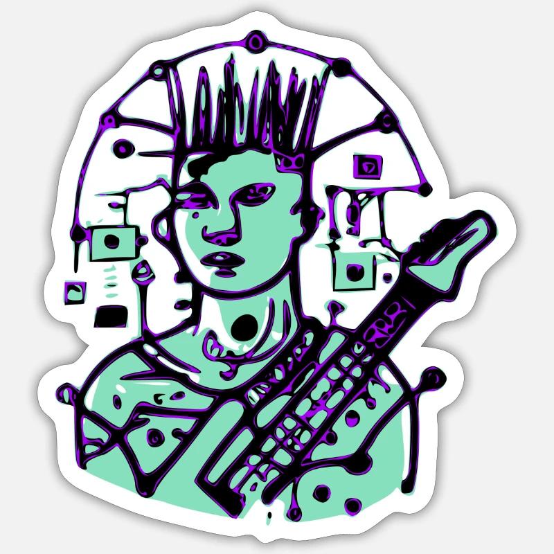 Sticker Größe S (10 x 10 cm) - 