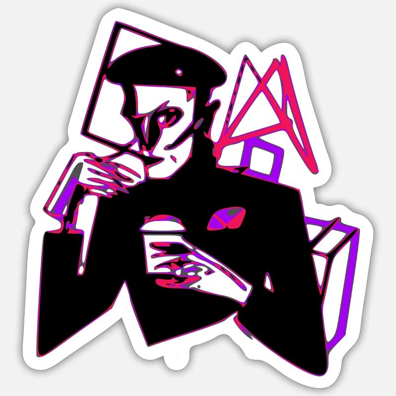Sticker Größe S (10 x 10 cm) - 