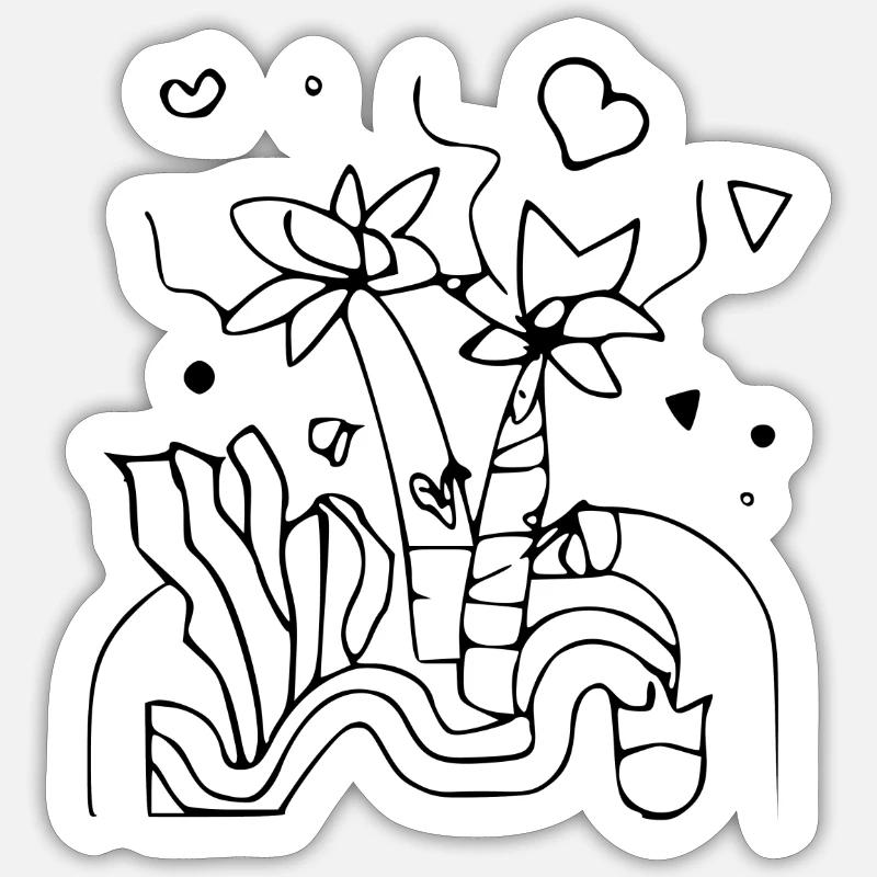 Sticker taille S (10 x 10 cm) - 