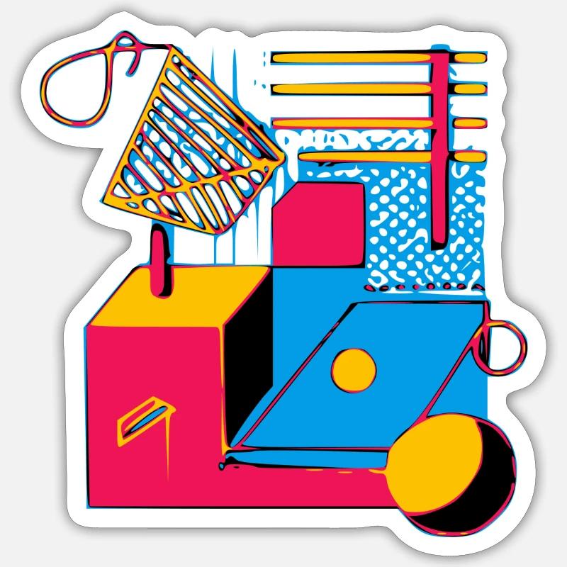 Sticker Größe S (10 x 10 cm) - 
