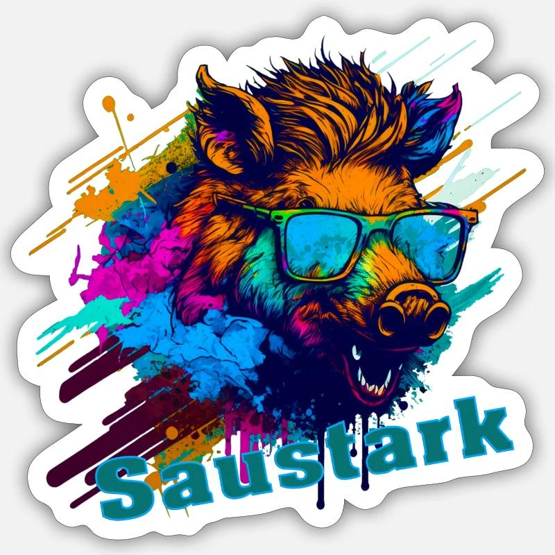 Sticker Größe S (10 x 10 cm) - 