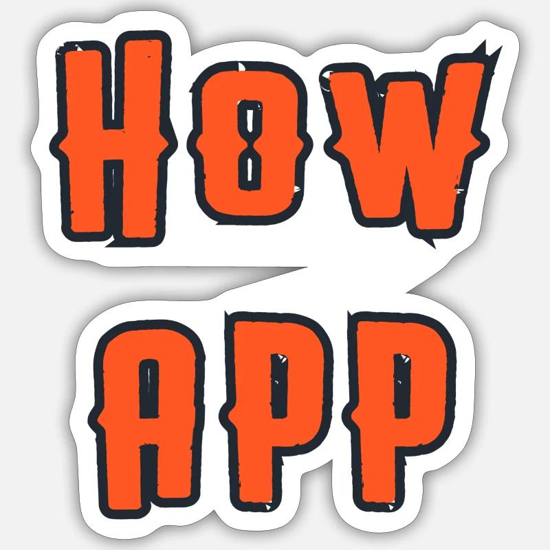 Sticker Größe S (10 x 10 cm) - 