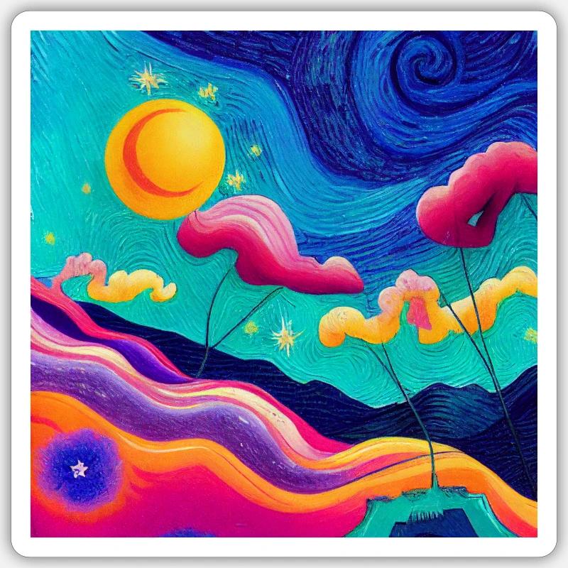 Sticker taille S (10 x 10 cm) - 