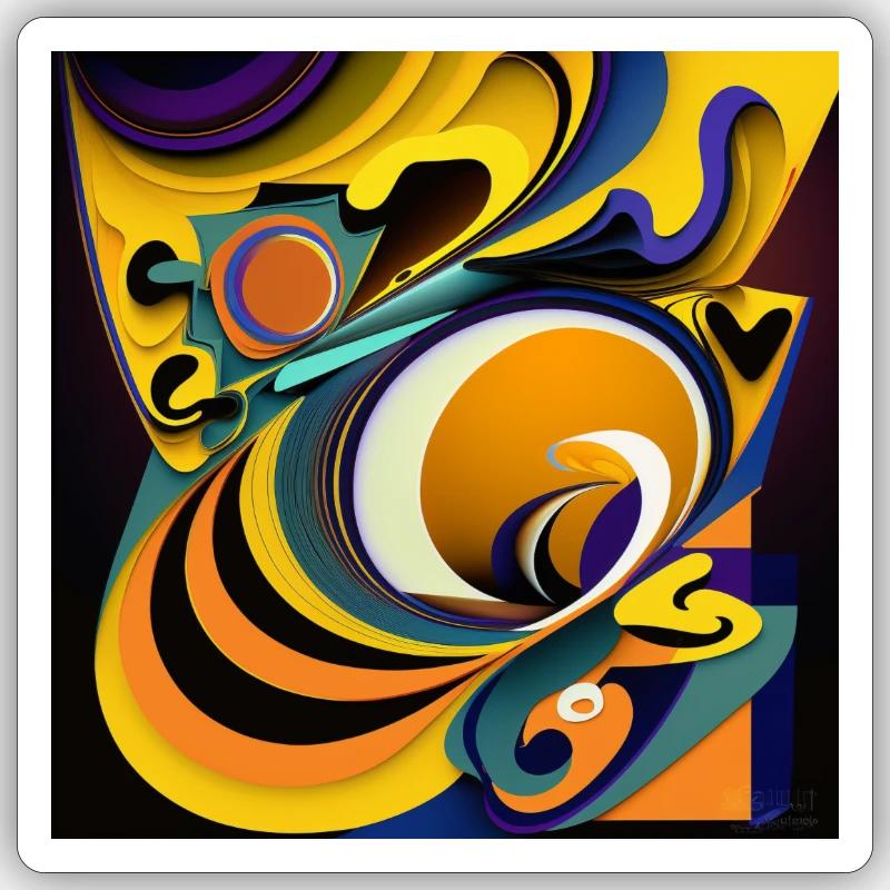 Sticker taille S (10 x 10 cm) - 