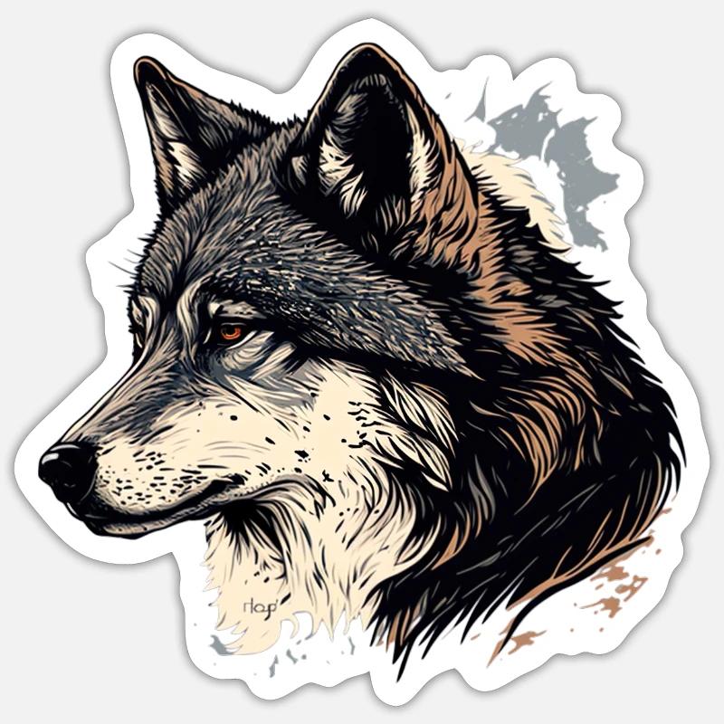 Sticker Größe S (10 x 10 cm) - 
