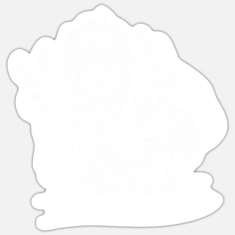 Sticker Größe S (10 x 10 cm) - 