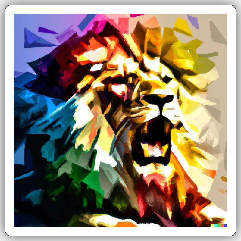 Sticker Größe S (10 x 10 cm) -