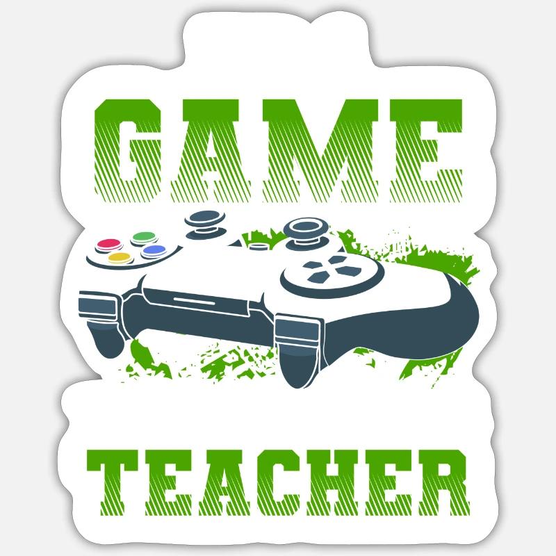 Ordinateur PC Nerd Sticker taille S (10 x 10 cm)