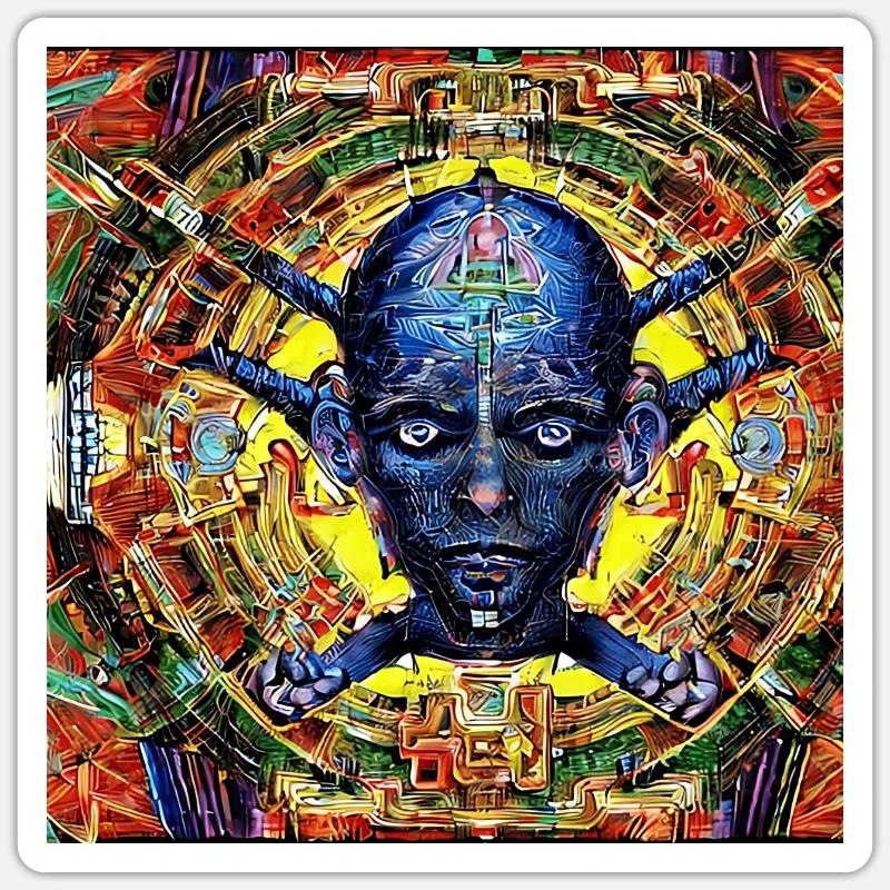 Sticker Größe S (10 x 10 cm) - 