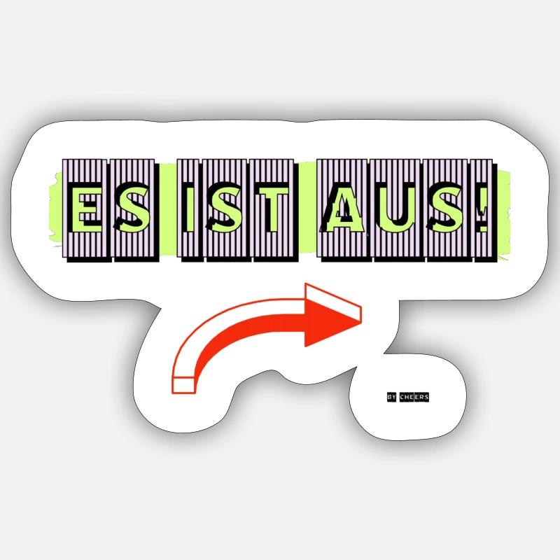 Sticker Größe S (10 x 10 cm) - 