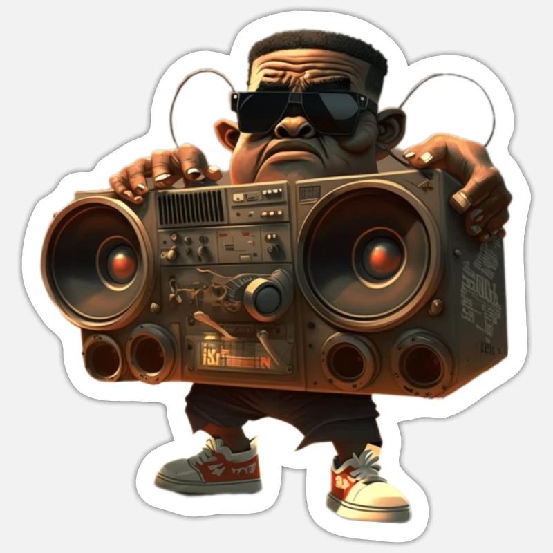 Sticker taille S (10 x 10 cm) - 