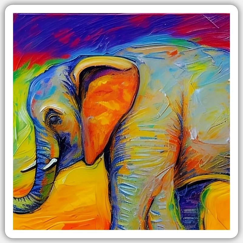 Sticker Größe S (10 x 10 cm) - 