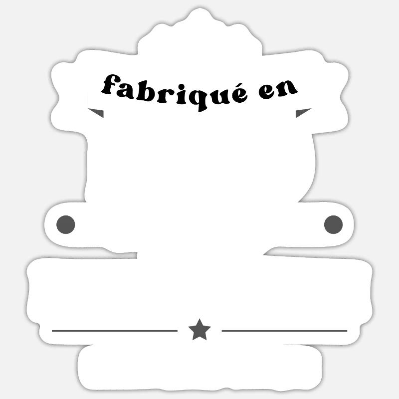 Sticker taille S (10 x 10 cm) - 