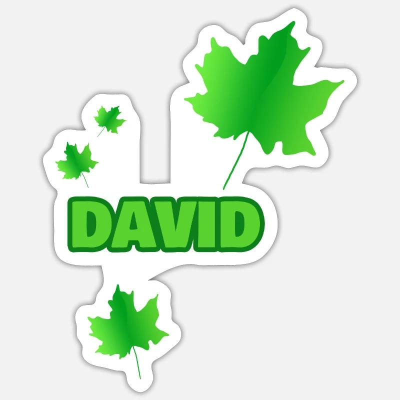 Tree David Sticker size S (10 x 10 cm)