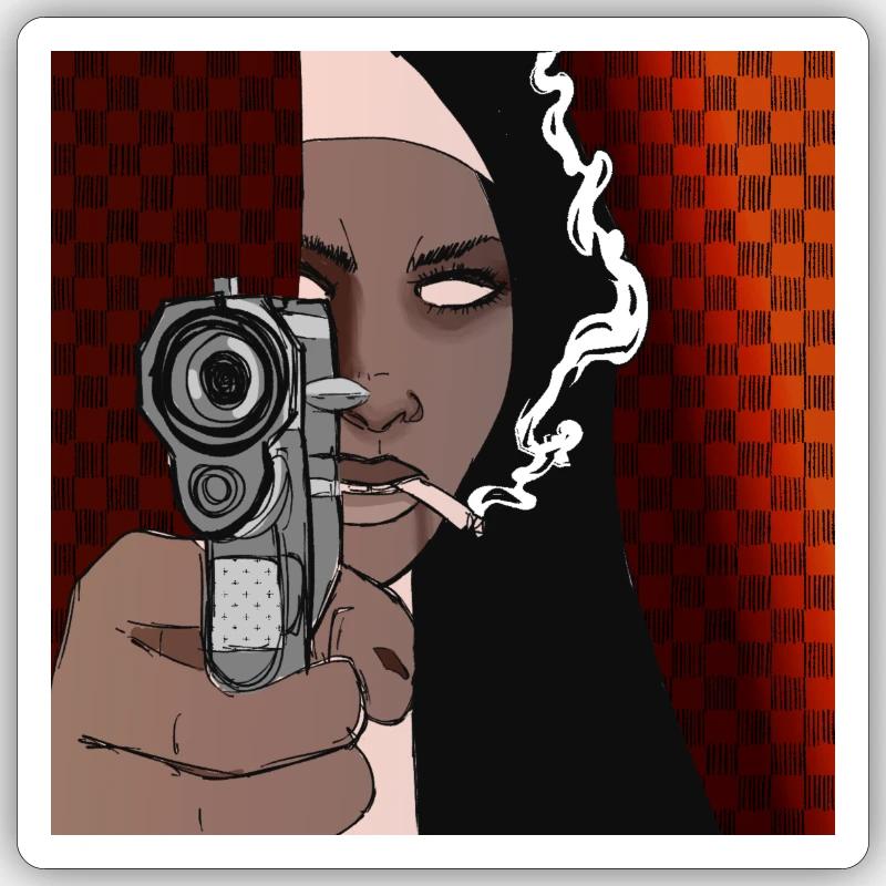 Sticker size S (10 x 10 cm) - 