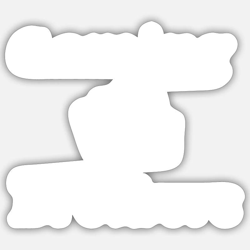 Sticker size S (10 x 10 cm) - 