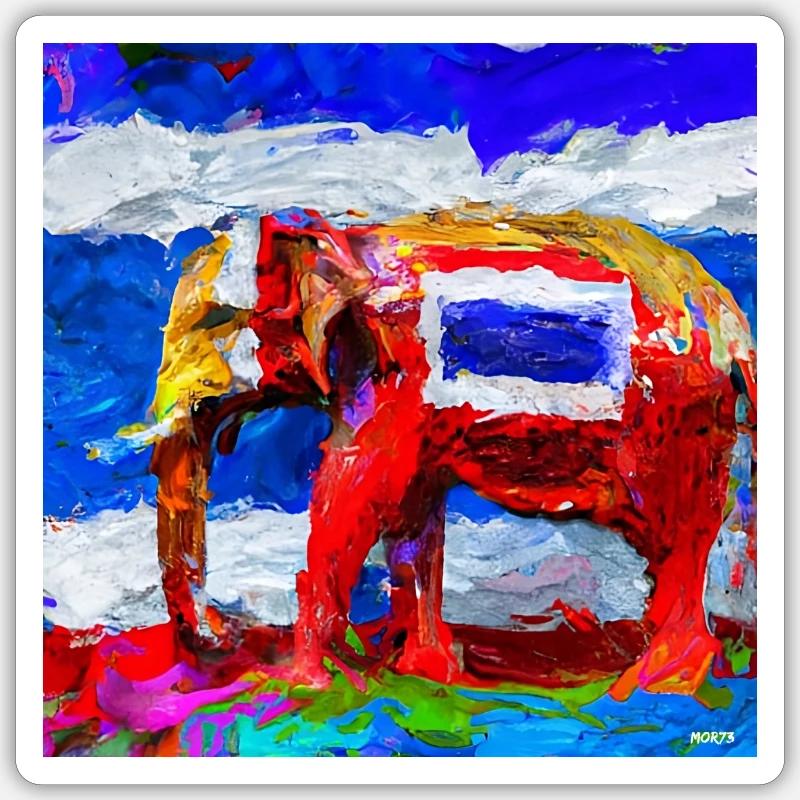 Sticker Größe S (10 x 10 cm) - 