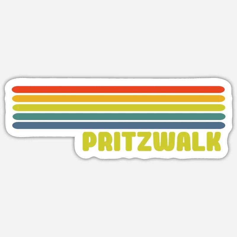 Pritzwalk Sticker Größe S (10 x 10 cm)