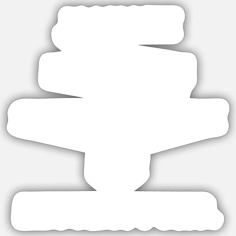 Sticker Größe S (10 x 10 cm) -