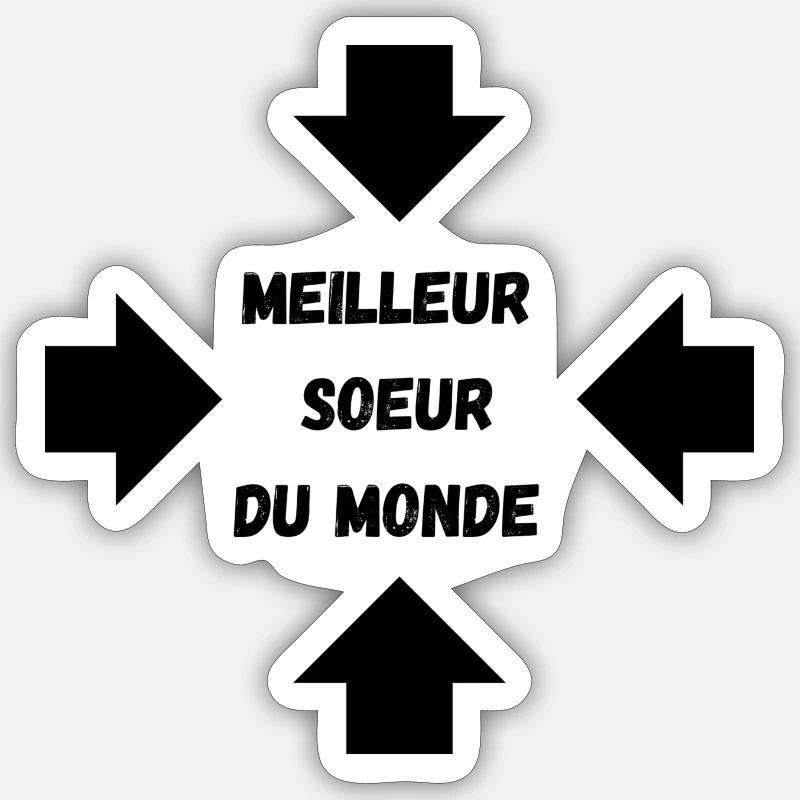 Sticker taille S (10 x 10 cm) - 