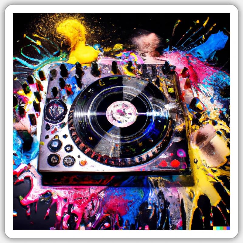 Sticker taille S (10 x 10 cm) - 