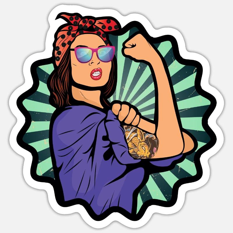 We can do it ! Sticker taille S (10 x 10 cm)