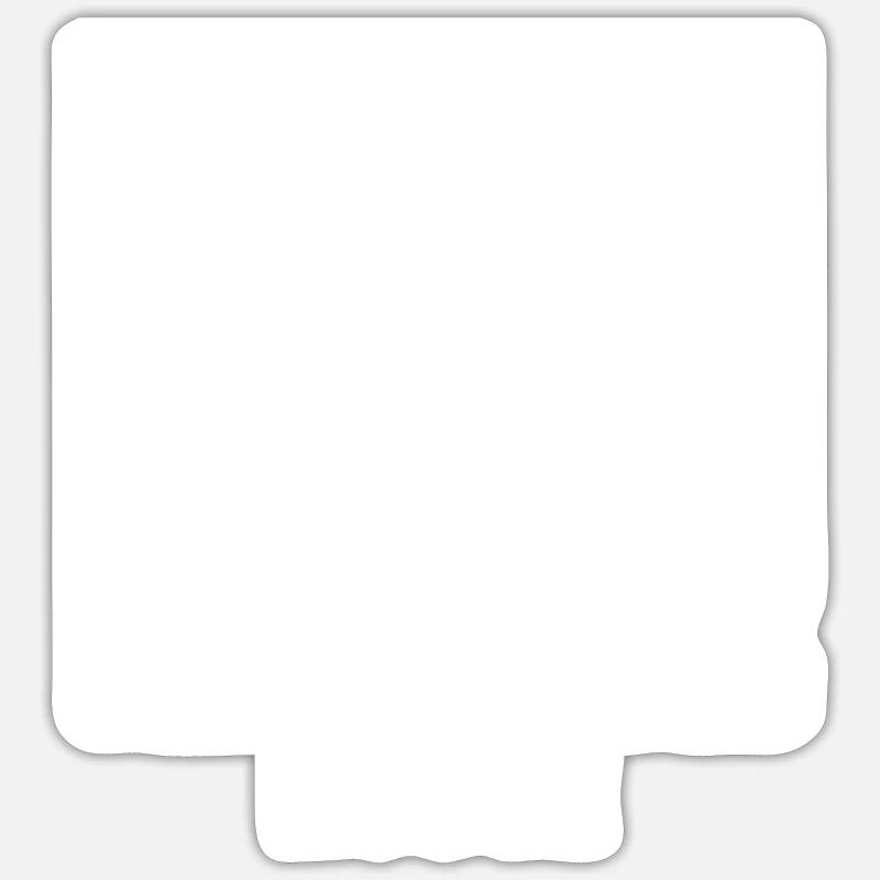 Maison souterraine Points Grunge Sticker taille S (10 x 10 cm)