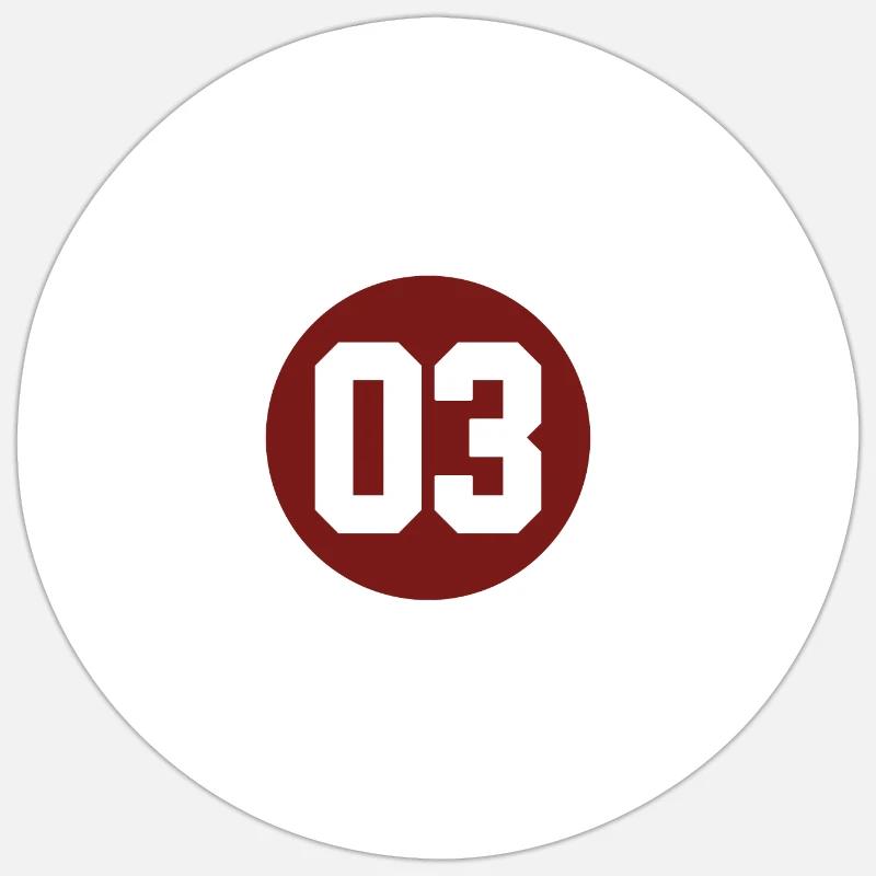 Afyon - Sticker taille S (10 x 10 cm) - blanc mat
