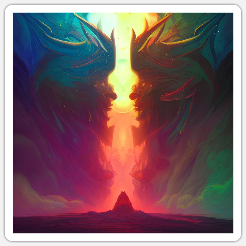 Sticker taille S (10 x 10 cm) - 