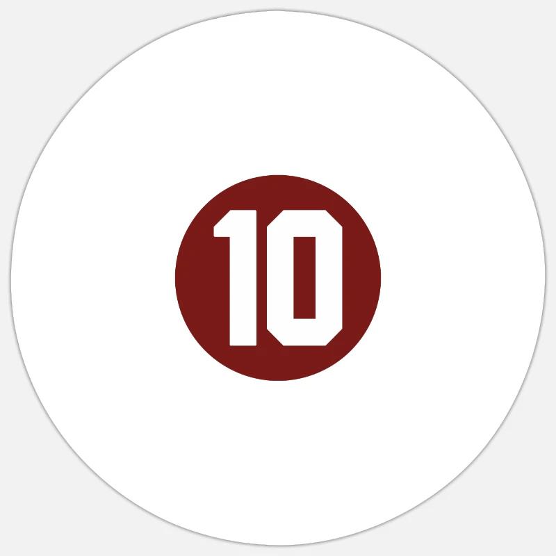 Sticker Größe S (10 x 10 cm) - 