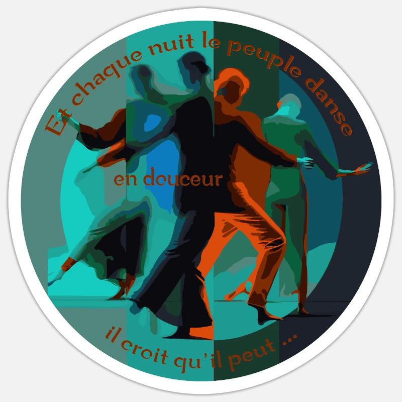 Sticker taille S (10 x 10 cm) - 