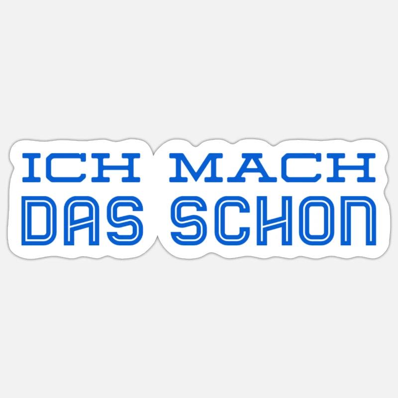 Sticker Größe S (10 x 10 cm) - 