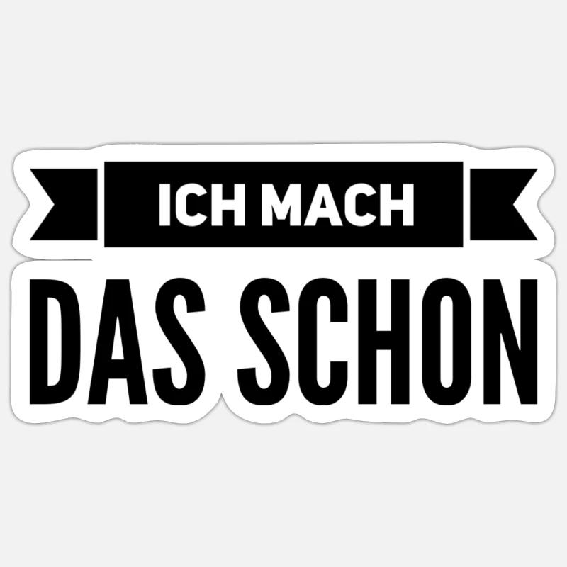 Sticker Größe S (10 x 10 cm) - 