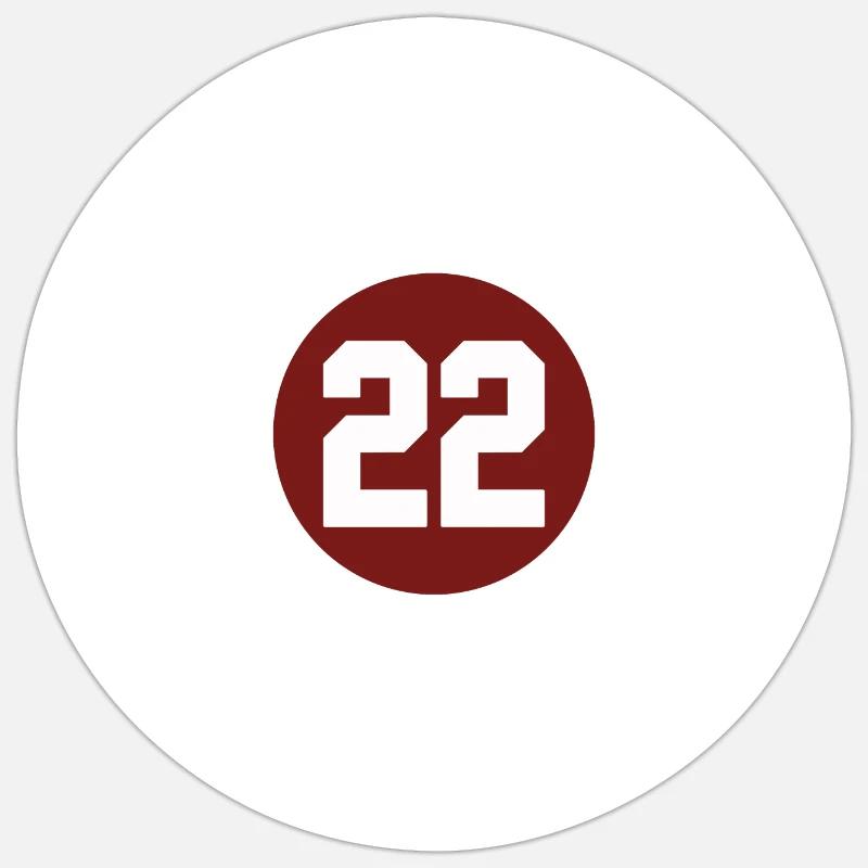 Edirne - Sticker taille S (10 x 10 cm) - blanc mat