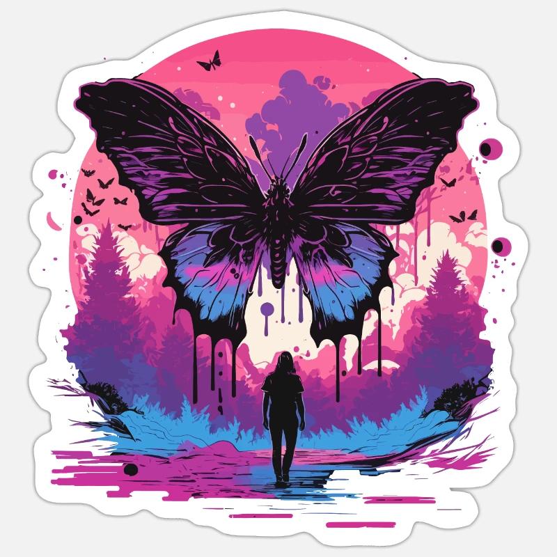 Sticker taille S (10 x 10 cm) - 