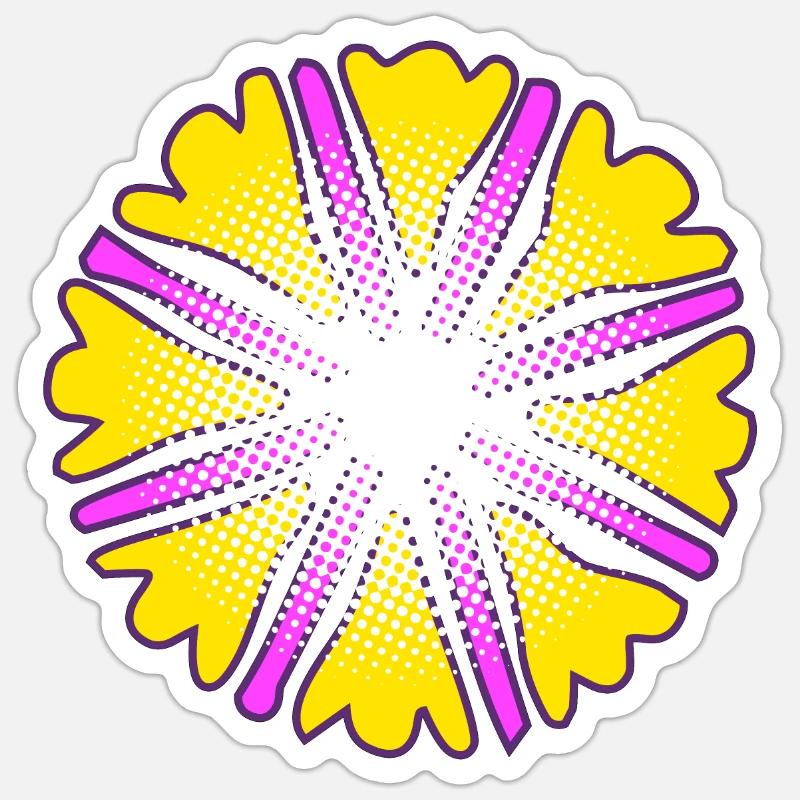 Sun2 modificated more Sticker size S (10 x 10 cm)