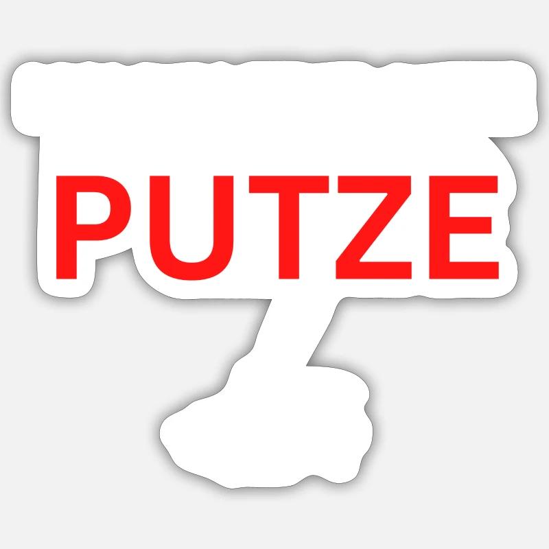 Ich bin eine gute Putze Sticker Größe S (10 x 10 cm)