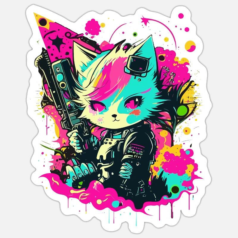 Sticker taille S (10 x 10 cm) - 