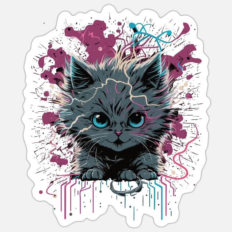 Sticker taille S (10 x 10 cm) - 