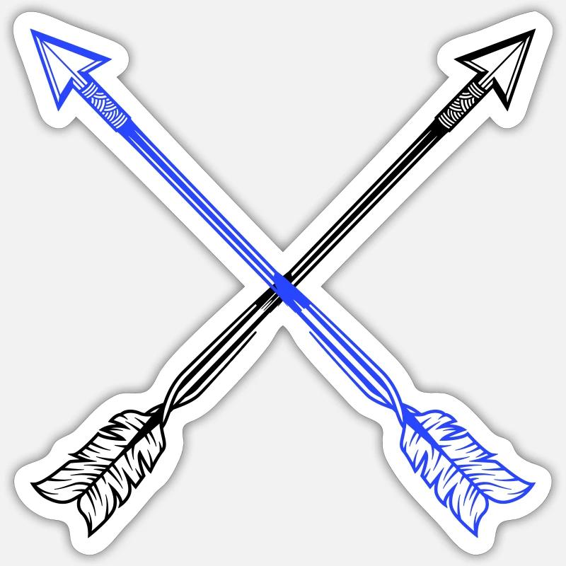 Arrows Sticker size S (10 x 10 cm)